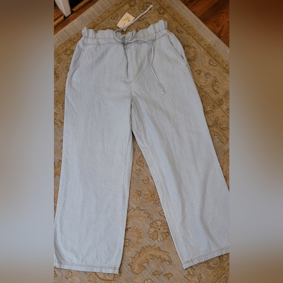 Nwt Universal threads paperbag style wide leg jeans (D50) - Picture 1 of 5